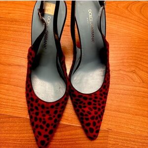 Dolce & Gabbana sling back pumps